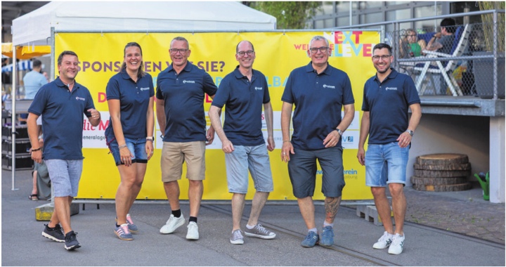 Die Organisatoren vom Gewerbeverein Muri waren bestens gelaunt. Fotos: zVg