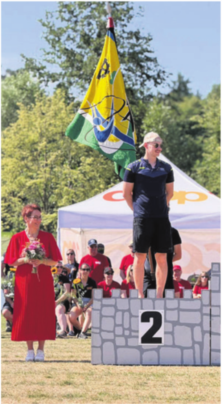 Mit der Gesamtnote von 28.22 sicherte sich Sven Giger den 2. Rang. Foto: zVg