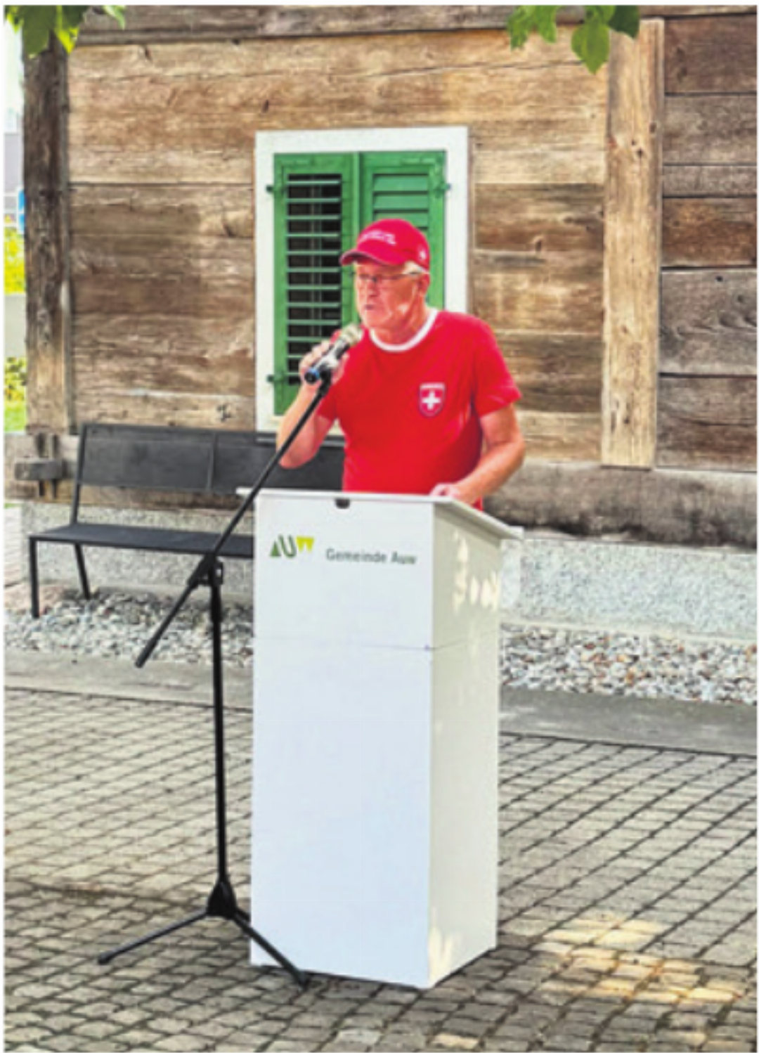 Festansprache von Thomas Wenger. Festansprache von Thomas Wenger.