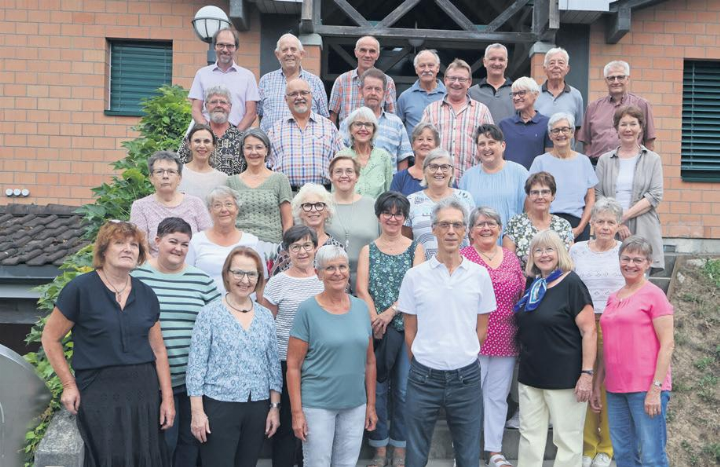 Der neue Kirchenchor Oberrüti-Dietwil geht mit Schwung und Elan die Herausforderung an. Foto: zVg