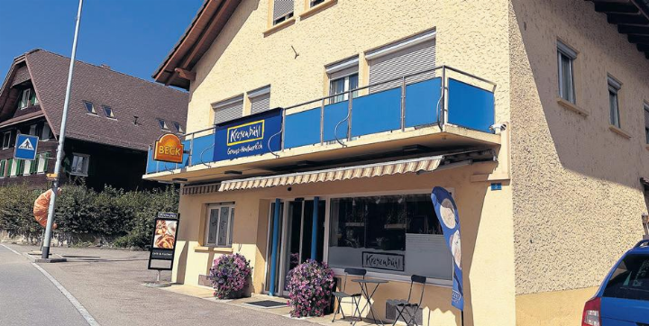 Die Filiale der Bäckerei Kreyenbühl in Auw schliesst Ende Jahr. Foto: ci