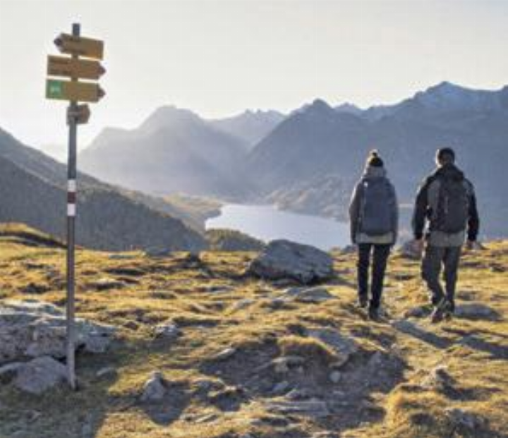 Nationalsport Wandern. Foto: zVg