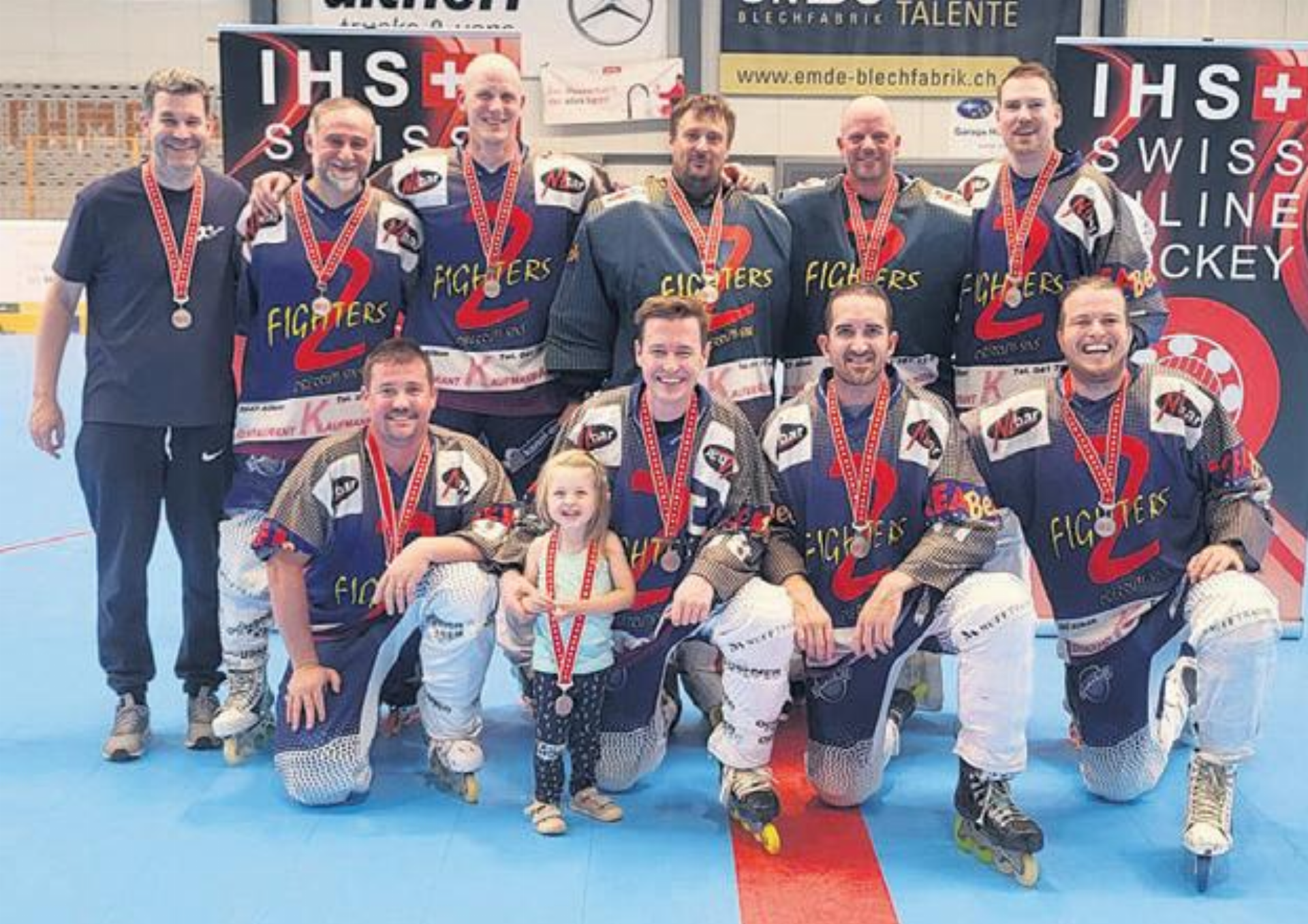 Inlinehockey: Z-Fighters sind ü36-Schweizer Vizemeister - Das Bild wird blockiert. – Möglicherweise durch einen aktiven Adblocker.