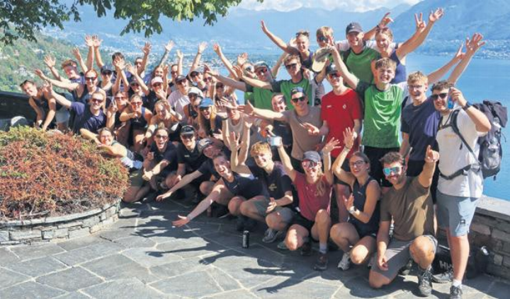 Gruppenbild am schönen Lago Maggiore. Foto: zVg