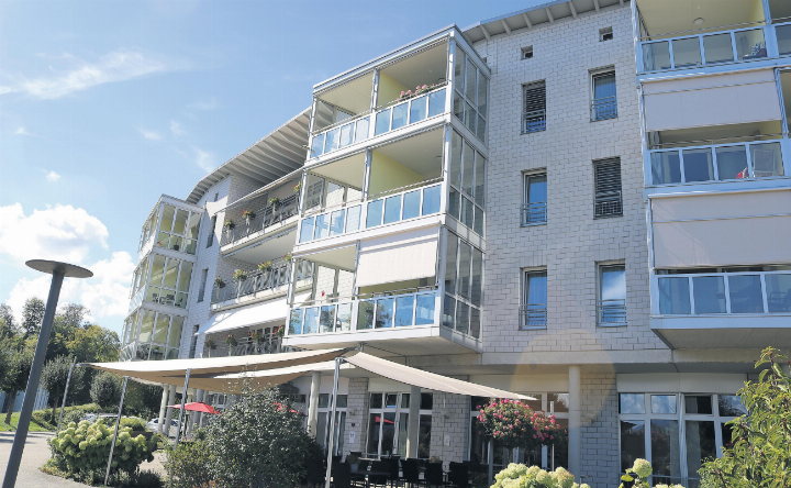 Das Zentrum Aettenbühl ist seit 2020 klar ein Pflegeheim und beherbergt Menschen mit erhöhter Pflegebedürftigkeit. Foto: ci Das Zentrum Aettenbühl ist seit 2020 klar ein Pflegeheim und beherbergt Menschen mit erhöhter Pflegebedürftigkeit. Foto: ci