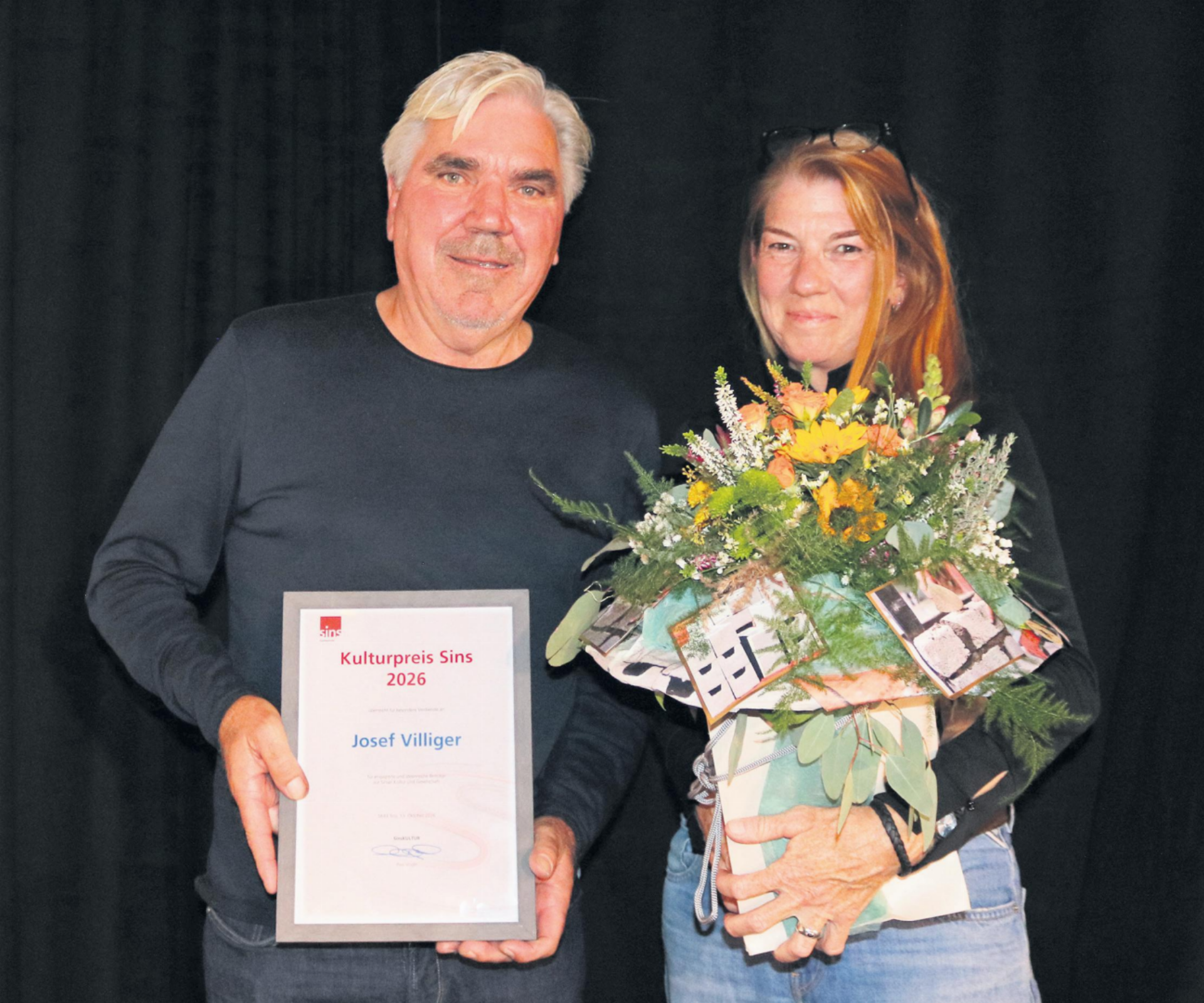 Kulturpreis geht an Josef «Sepper» Villiger - Das Bild wird blockiert. – Möglicherweise durch einen aktiven Adblocker.