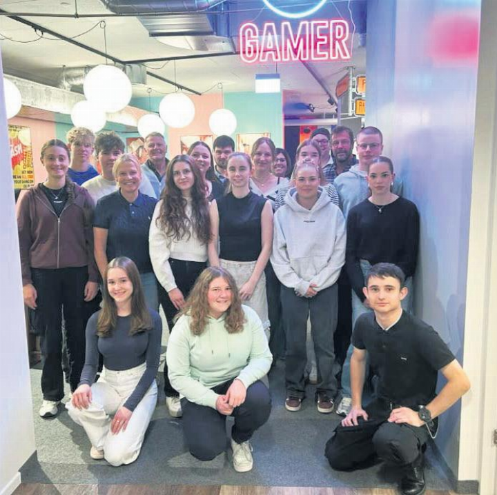 Die jungen Erwachsenen an der Jungbürgerfeier in Beinwil. Foto: zVg